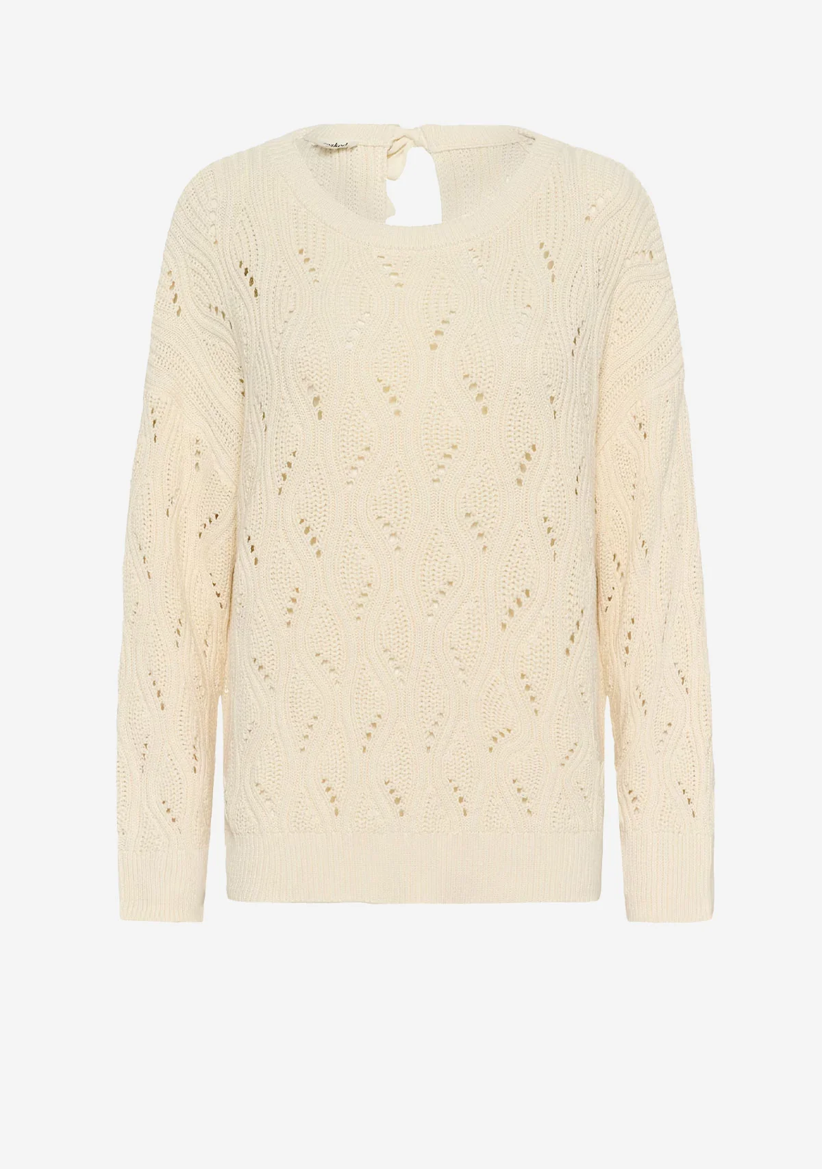 SLRava Nanna Pullover LS Whisper White