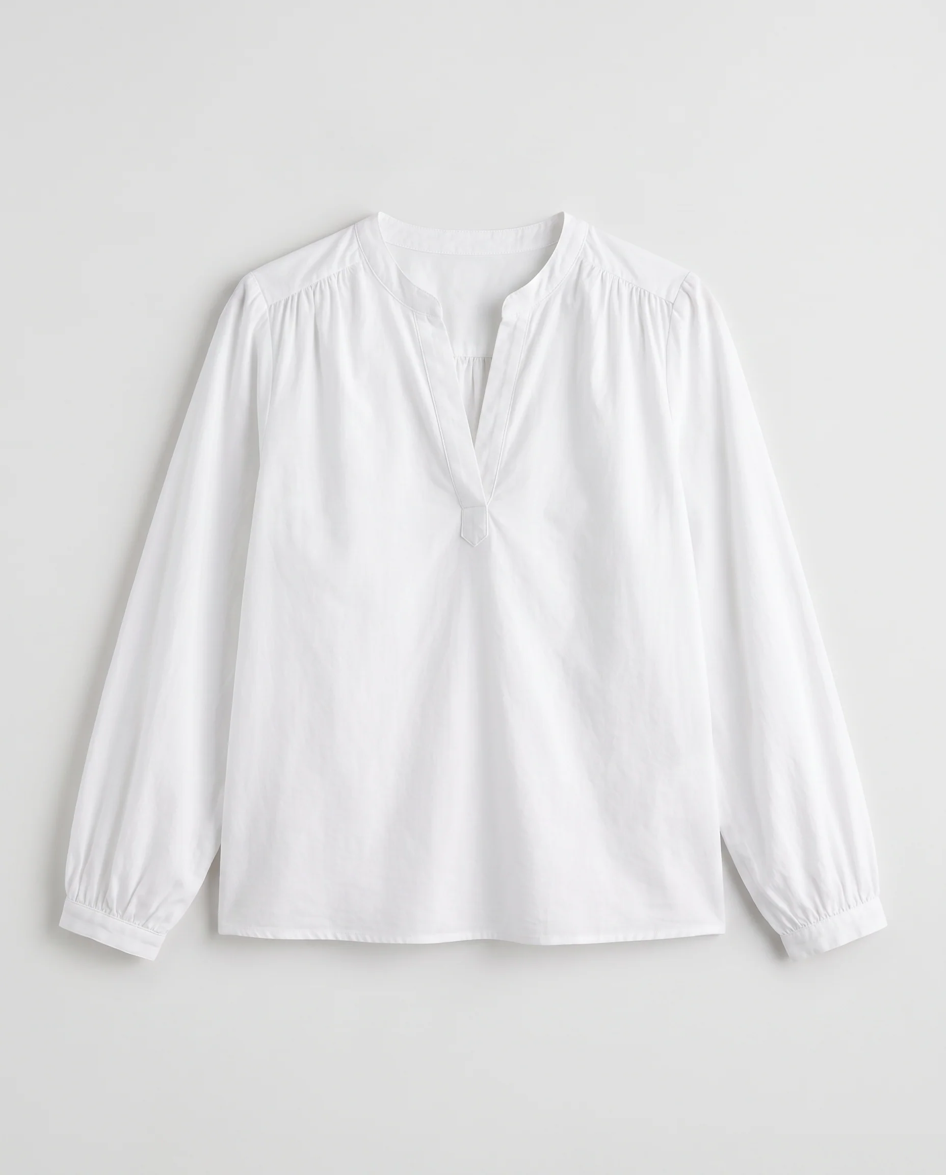 Soft Drape Blouse White - Image 2
