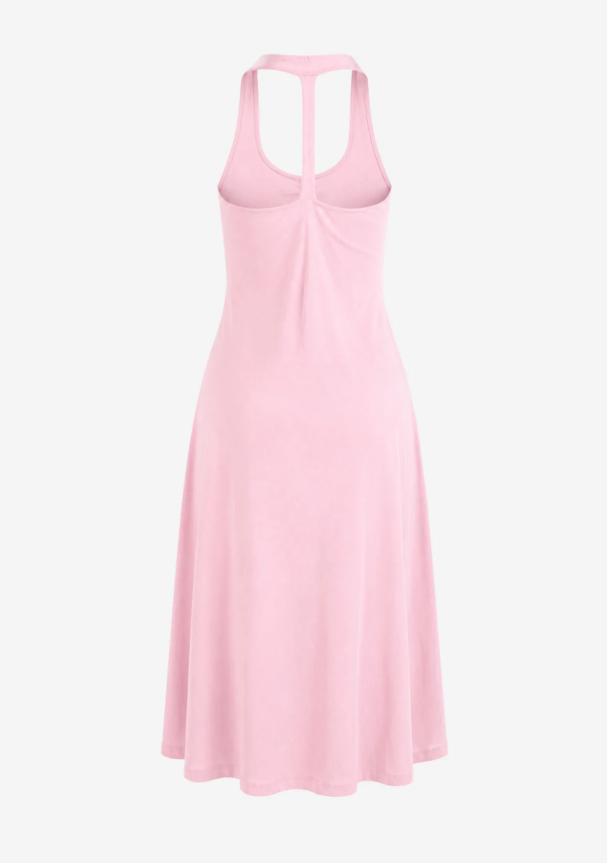 Soft Drape Maxi Dress Pink - Image 2