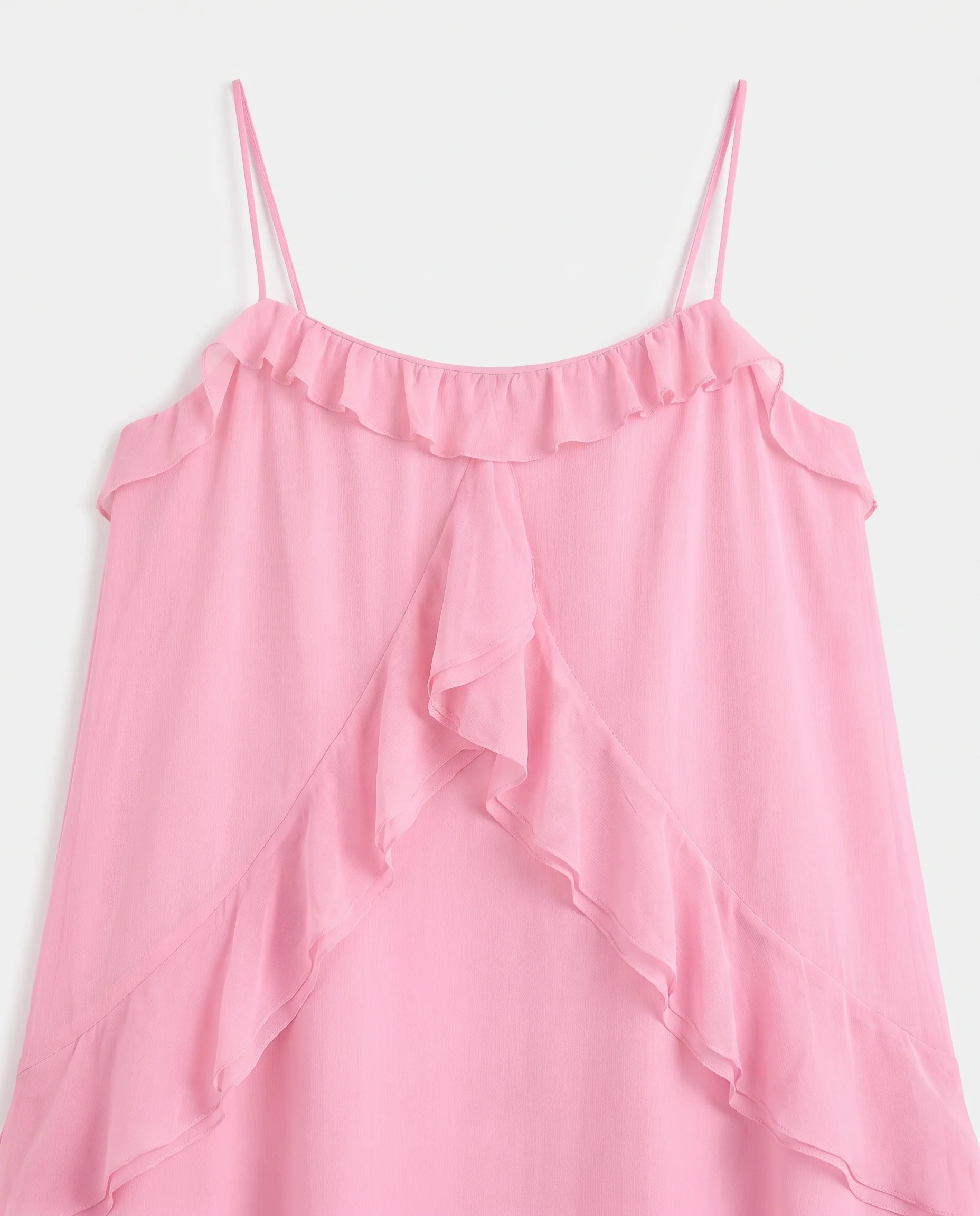 Soft Gathered Dress Pink - Image 6