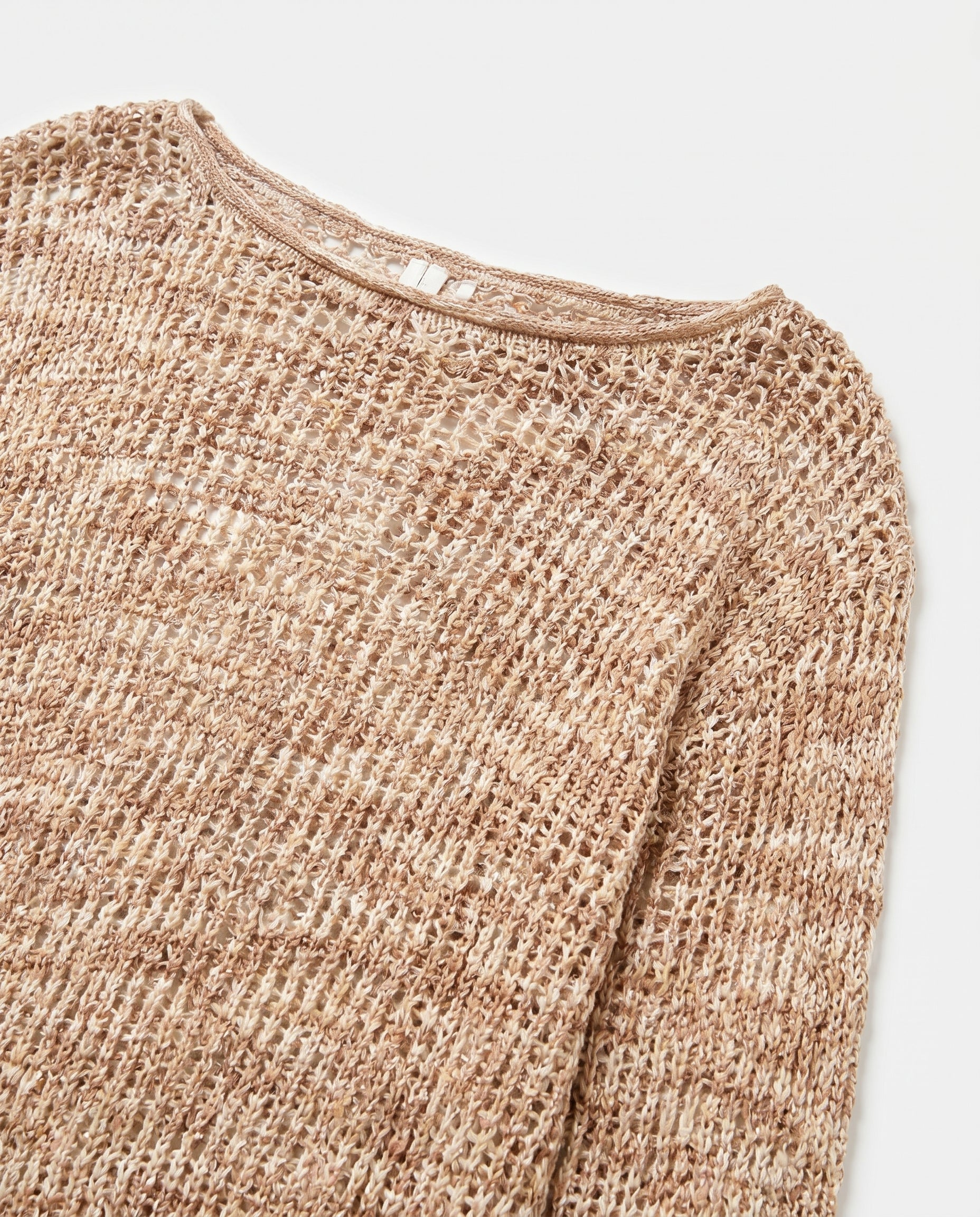 Textured Knit Long Sleeve Top Print - Image 2