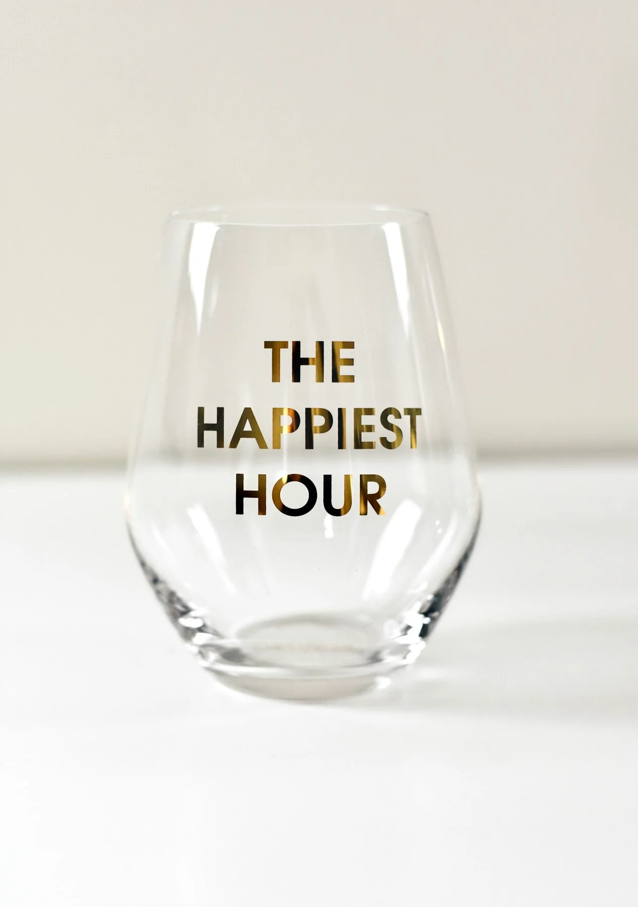 The Happiest Hour Wine Glass - Image 2