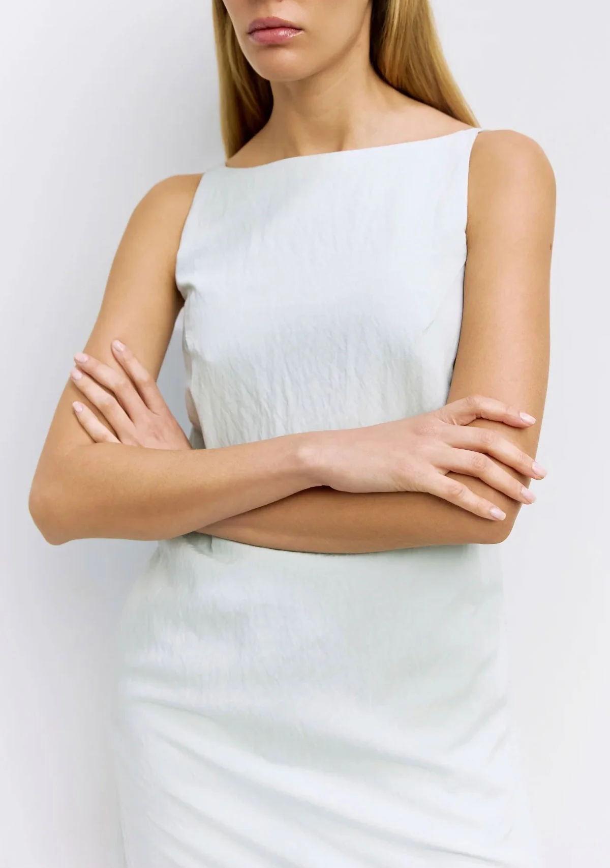 The Lilith Dress Blue - Image 4