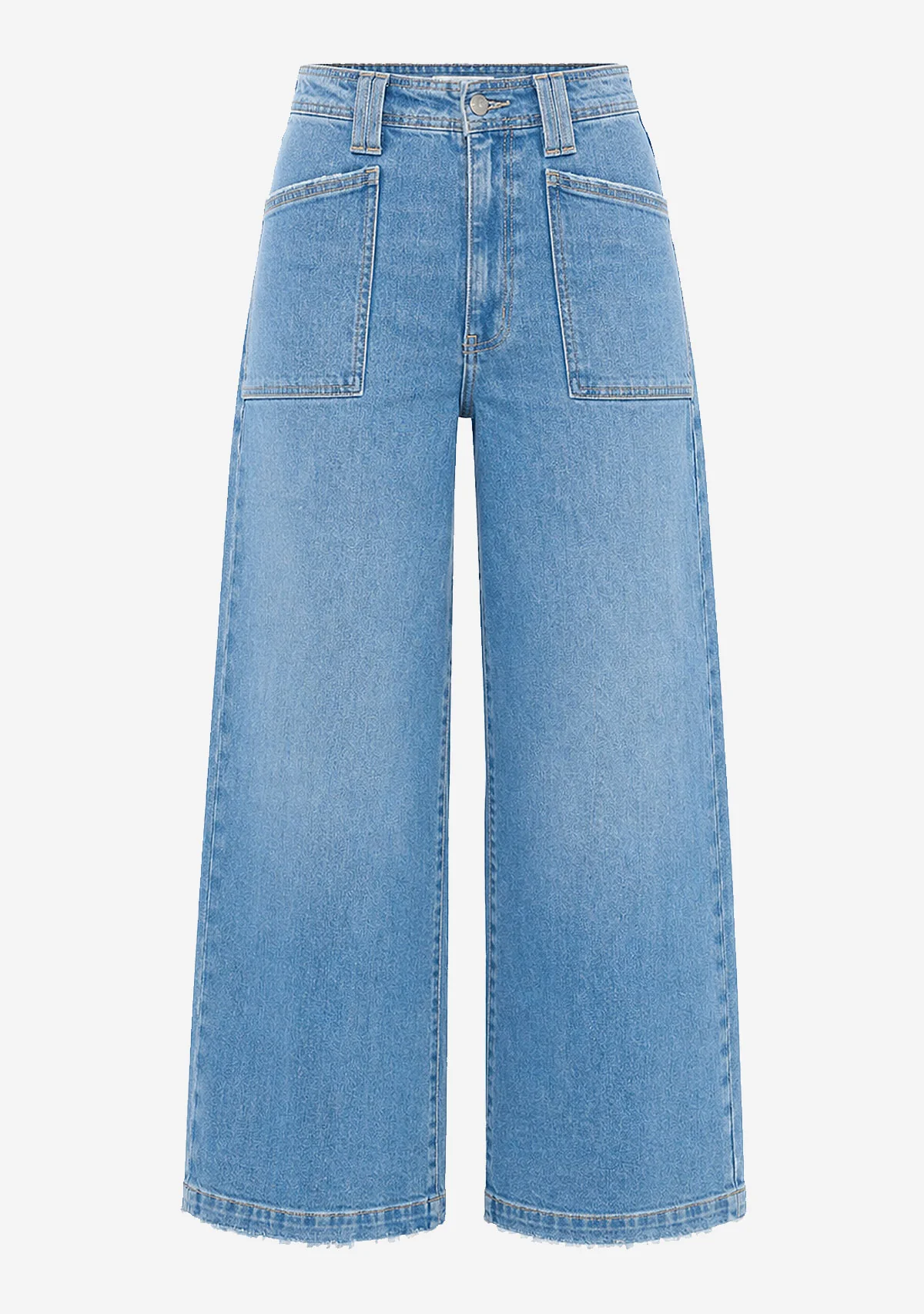 Valley Girl High Rise Patch Pocket Ankle Fave