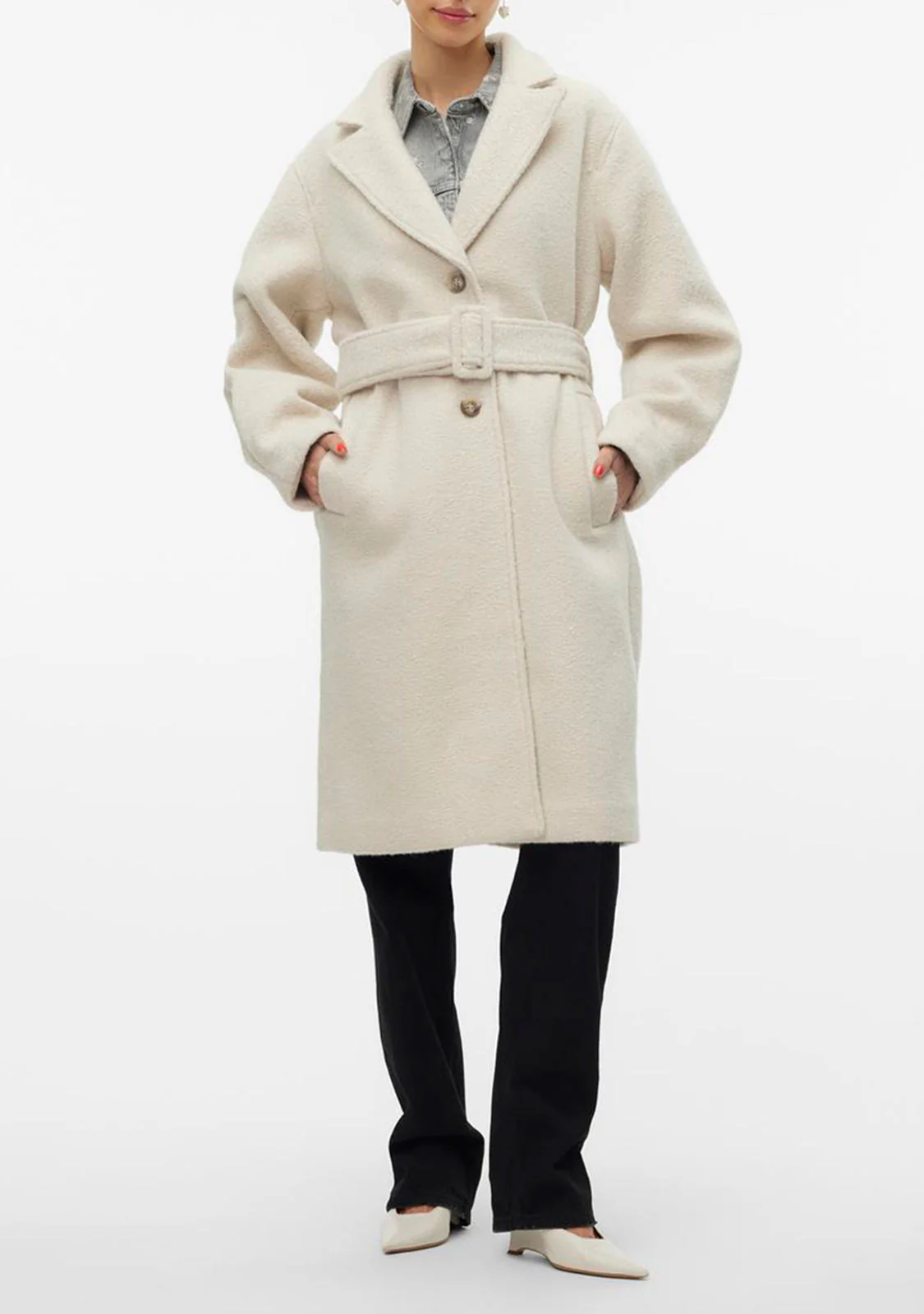 VM Annyrosa Long Coat - Image 2