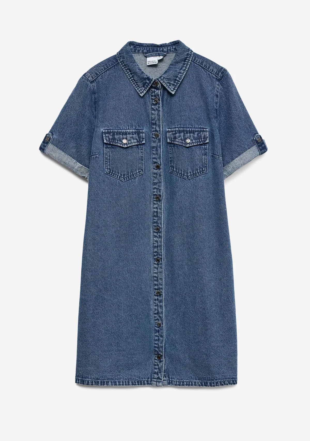 VM Jennie SS Short Denim Dress