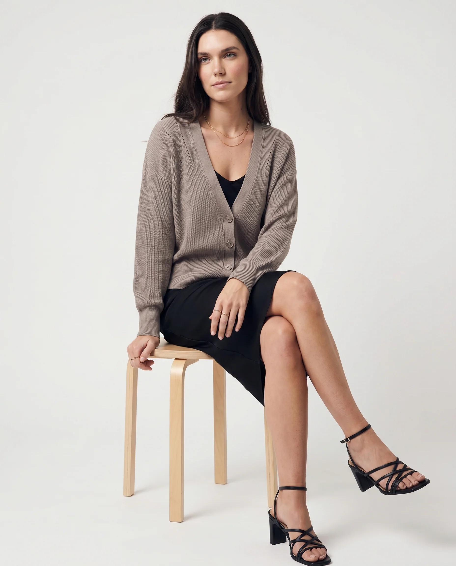 VM New Lexsun V-Neck Cardigan