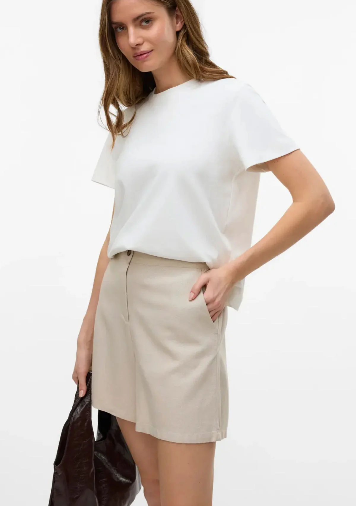 Vmm Ymilo Shorts Silver Lining - Image 2