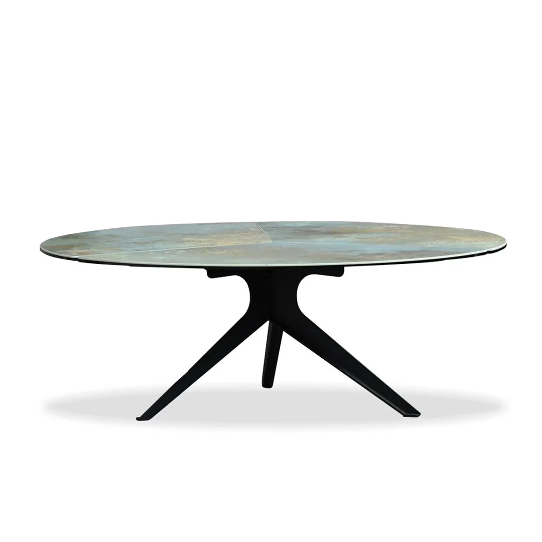 ISOLA Low Coffee Table Verderame Ceramic Top