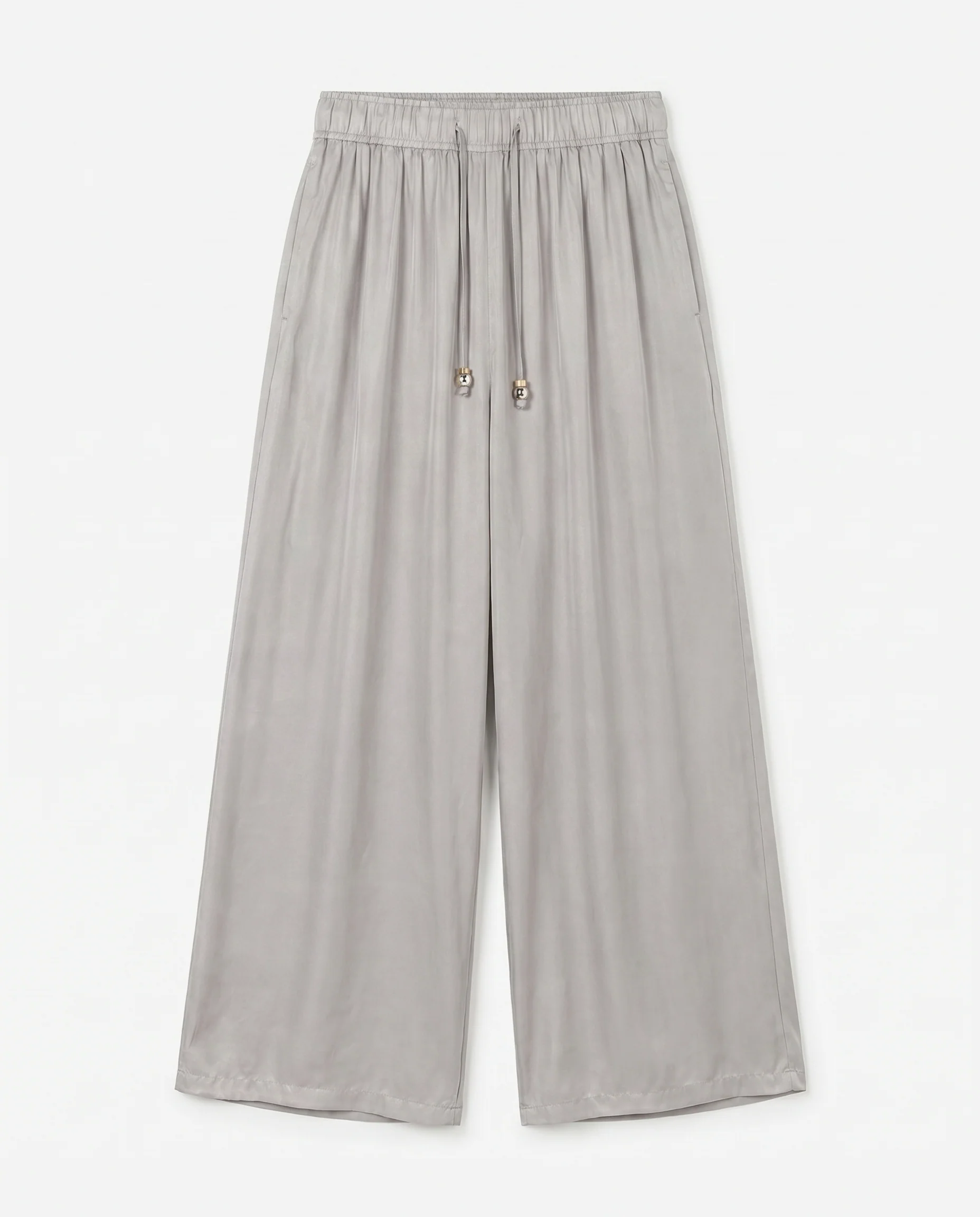 Wide Silver Gray Leg Pants Silver Gray - Image 6