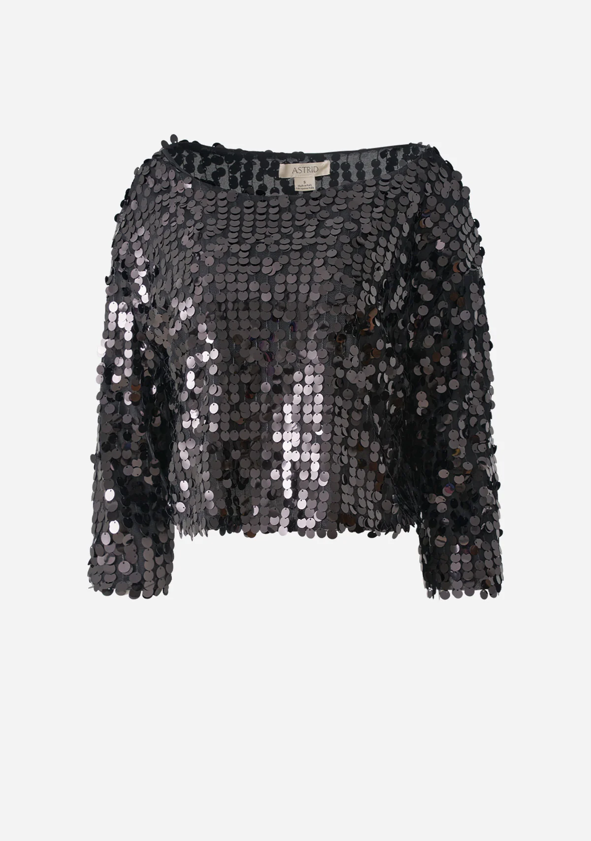 WomenS Knit Top Black